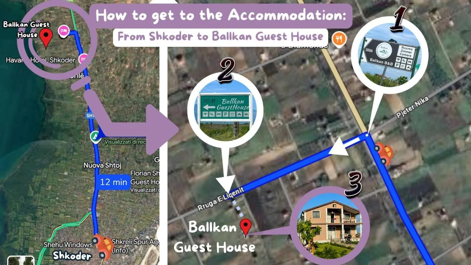 Bed & Breakfast Hotel Villa Ballkan Grilë